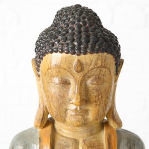 Dekofigur Buddha „Beluga“, outdoorgeeignet, 35x20x50cm, von Boltze 10
