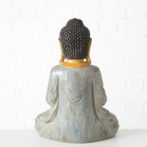 Dekofigur Buddha „Beluga“, outdoorgeeignet, 35x20x50cm, von Boltze 12