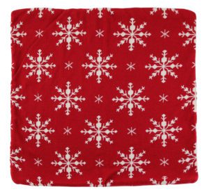 Kissenhüllen „Navidad", Schneeflocken, quadratisch 50x50cm, von Kaheku (verschiedene Farben) 6
