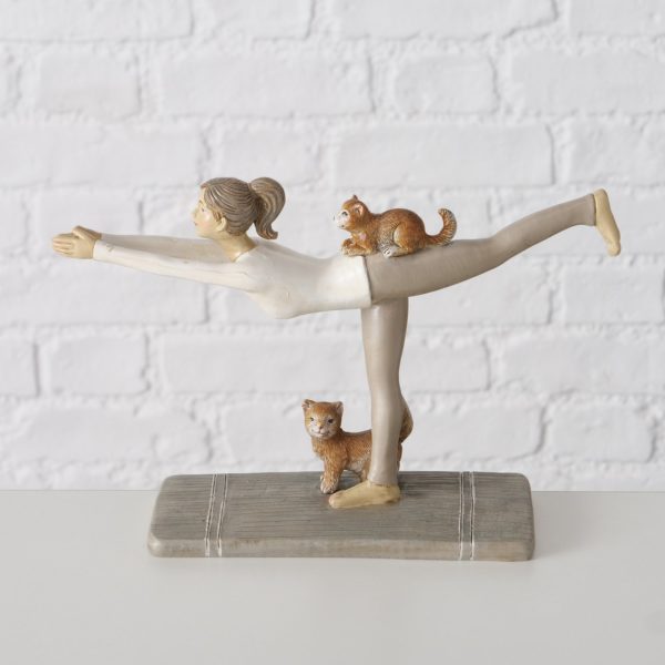 Dekofiguren „Yoga“, 2er Set, Höhe 16cm, von Boltze 8