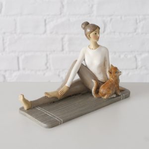 Dekofiguren „Yoga“, 2er Set, Höhe 16cm, von Boltze 10