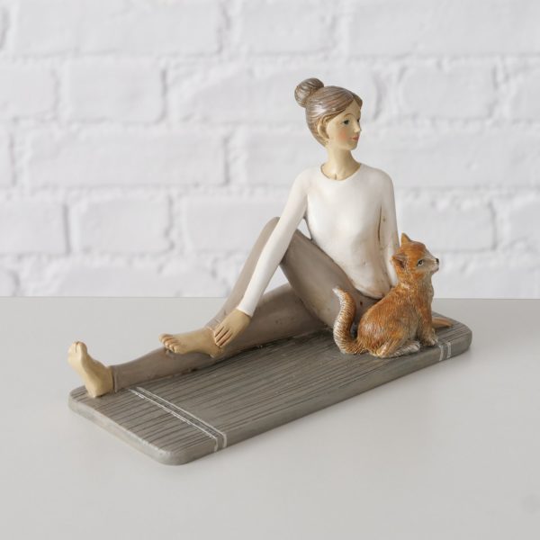 Dekofiguren „Yoga“, 2er Set, Höhe 16cm, von Boltze 2