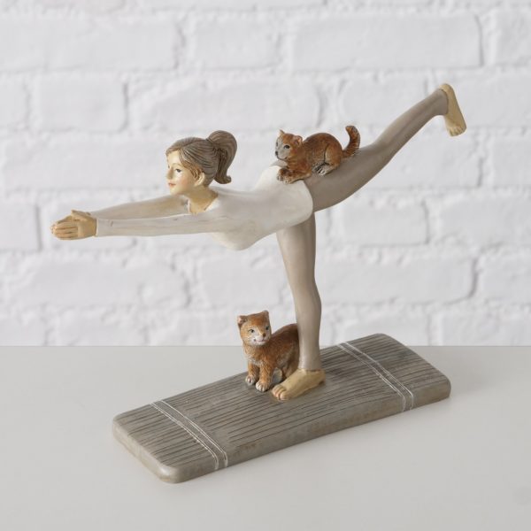 Dekofiguren „Yoga“, 2er Set, Höhe 16cm, von Boltze 9