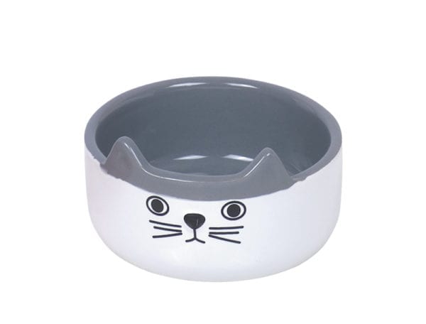 Katzen Keramik Napf „Cat Face“ 1