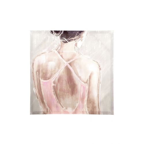 Gemälde „Ballerina“, 2er-Set, von Gilde, 60x60cm 1