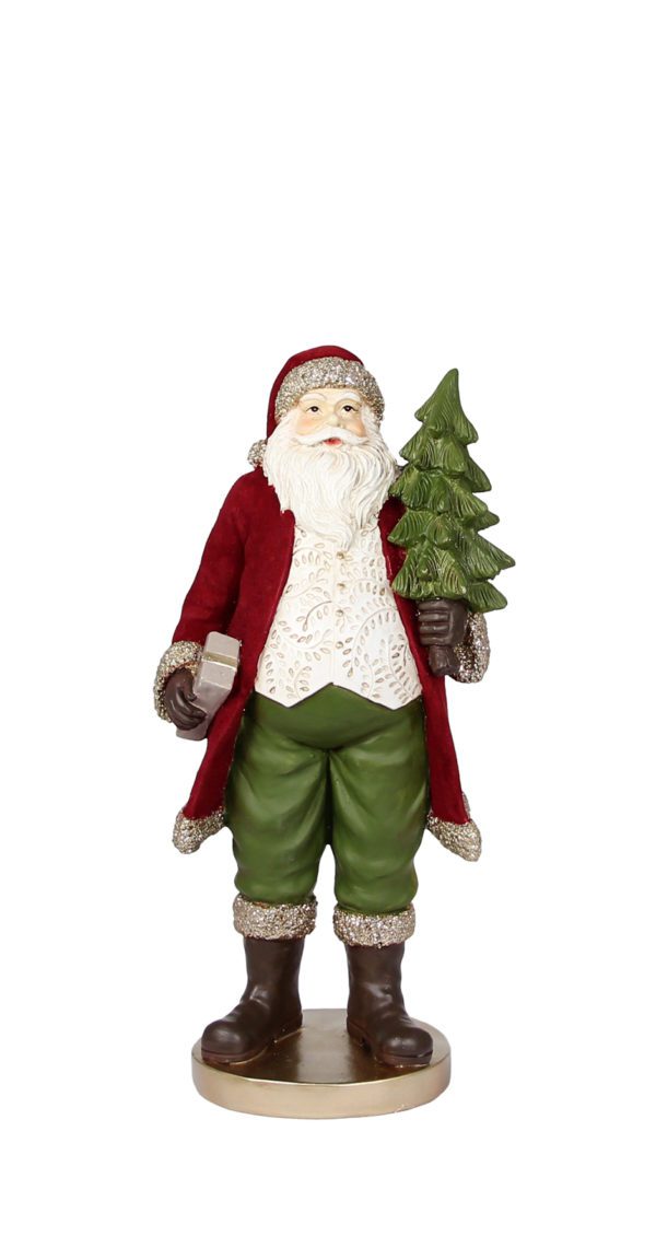 Weihnachtsmann „Martino", nostalgischer Santa, von Kaheku, Höhe 32,5cm 1