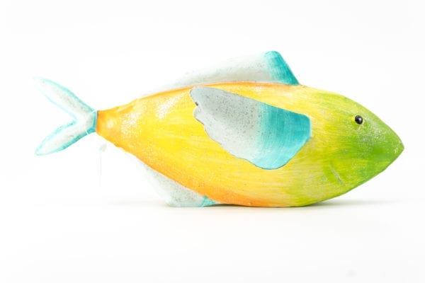 Fische Größe M, freistehend, verschiedene Farben, 30cm x 13cm, Handarbeit, von Kunstgewerbe Pape 6