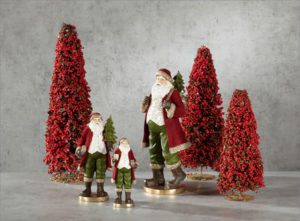 Weihnachtsmann „Martino", nostalgischer Santa, von Kaheku, Höhe 32,5cm 3